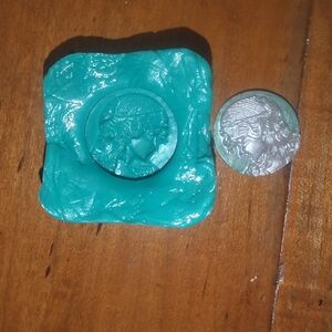 Small Round Cameo Ladies Head Mold / Jewelry Making For Resin / Polymer Clay